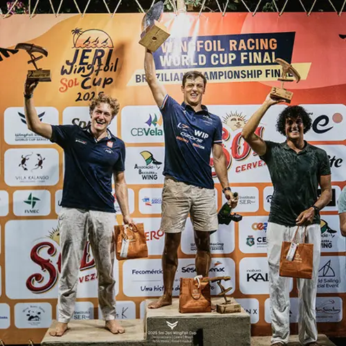Vice världsmästare i Wingfoil Racing