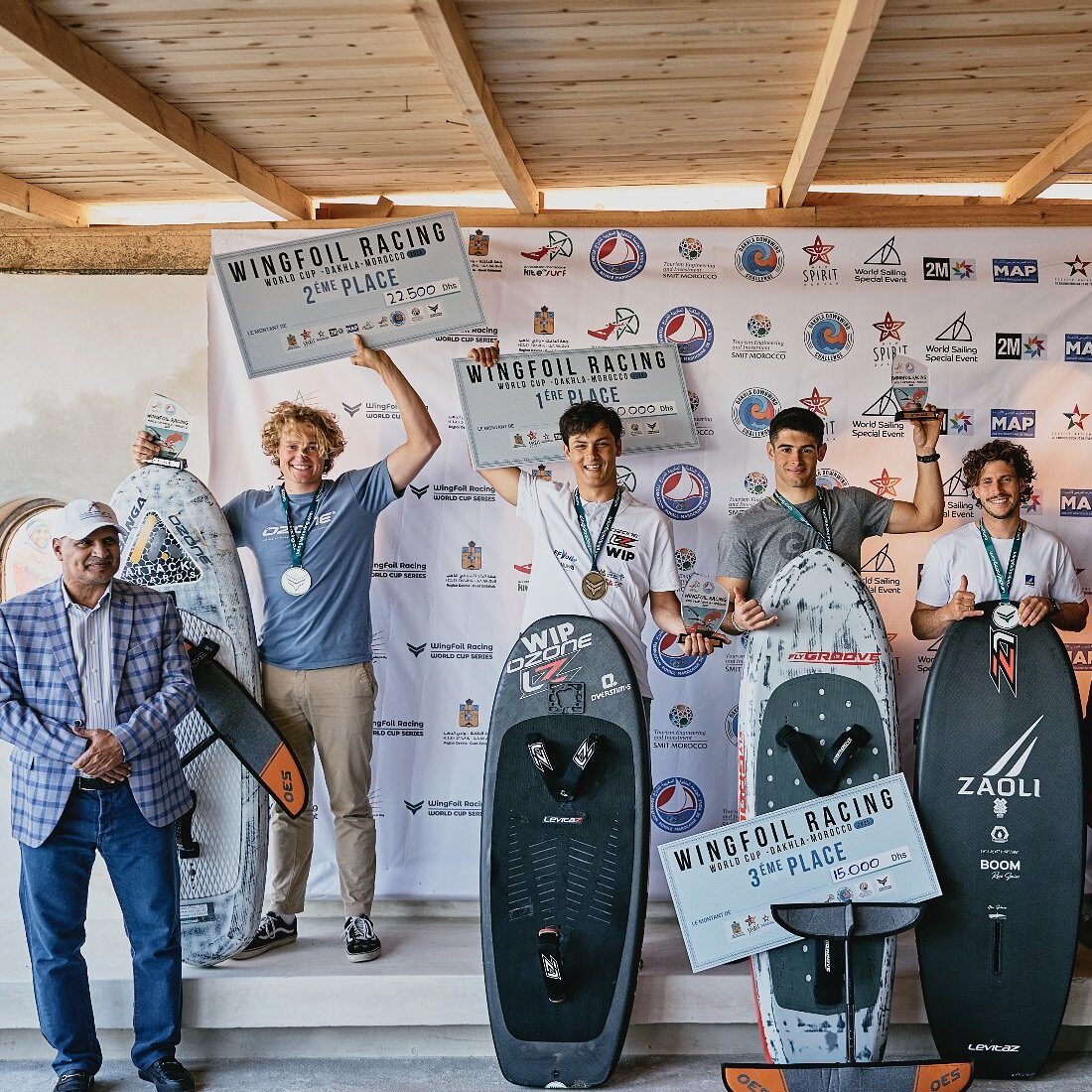 Kamil Manowiecki 2nd Place in 2025 Wingfoil Racing World Cup Morocco